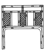 Rattan Headboard