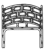 Rattan Headboard