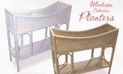 Wicker Planters