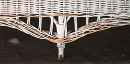 Wicker repair detail